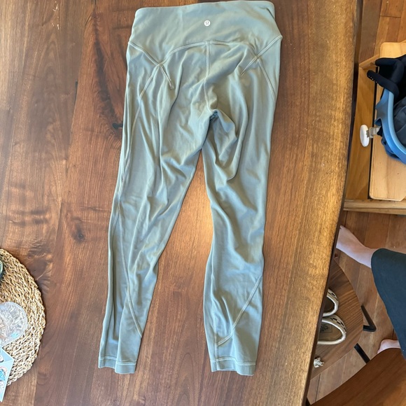 Lululemon high rise get centered legging size 8 grey sage - Picture 1 of 3